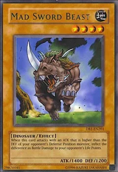 Mad Sword Beast DB1-EN201