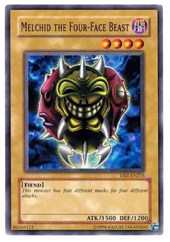Melchid the Four-Face Beast DB1-EN215