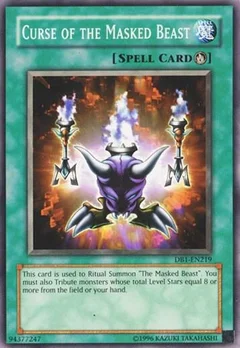 Curse of the Masked Beast DB1-EN219