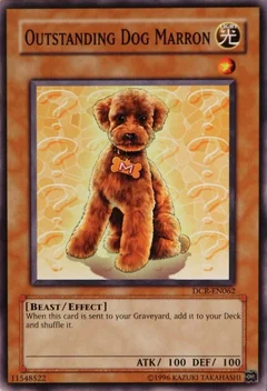 Outstanding Dog Marron DCR-EN062