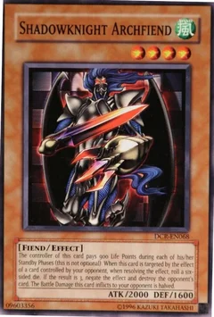 Shadowknight Archfiend DCR-EN068