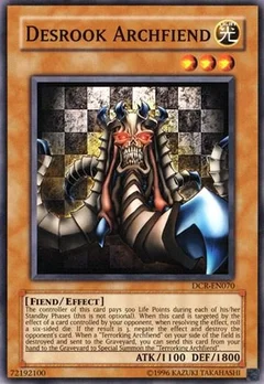 Desrook Archfiend DCR-EN070