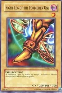 Right Leg of the Forbidden One DLG1-EN018