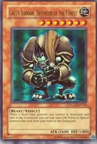 Green Baboon, Defender of the Forest DLG1-EN104