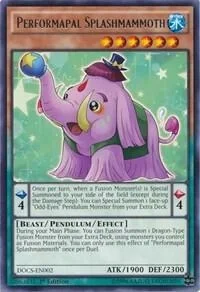 Performapal Splashmammoth 1st Edition DOCS-EN002