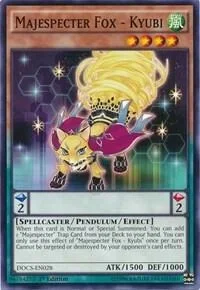 Majespecter Fox - Kyubi 1st Edition DOCS-EN028