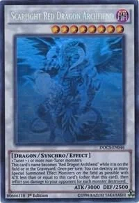 Scarlight Red Dragon Archfiend (Ghost Rare) 1st Edition DOCS-EN046