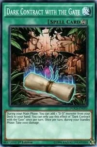 Dark Contract with the Gate 1st Edition DOCS-EN093