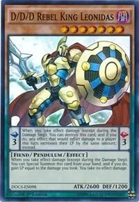 D/D/D Rebel King Leonidas Unlimited DOCS-EN098