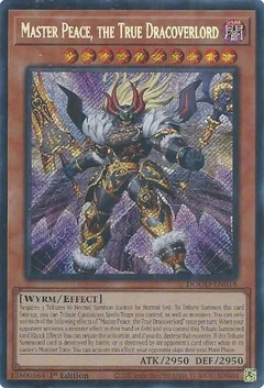 Master Peace, the True Dracoverlord DOOD-EN018