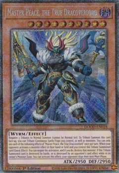 Master Peace, the True Dracoverlord (Starlight Rare) DOOD-EN018