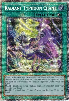 Radiant Typhoon Chant (Starlight Rare) DOOD-EN061