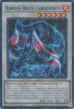 Horned Brute Carnovorus DOOD-EN098