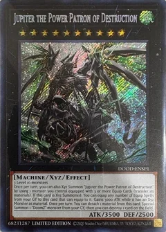Jupiter the Power Patron of Destruction (SR) (DOOD-ENSP1) Limited DOOD-ENSP1