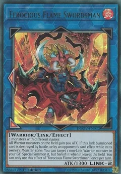 Ferocious Flame Swordsman DUOV-EN032