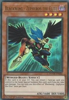 Blackwing - Zephyros the Elite DUOV-EN066