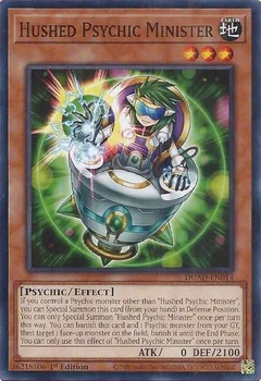 Hushed Psychic Minister DUAD-EN014