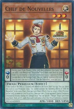 Chef de Nouvelles DUAD-EN023