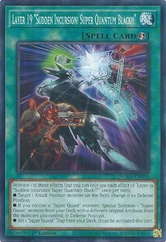 Layer 19 "Sudden Incursion! Super Quantum Black!!" DUAD-EN068