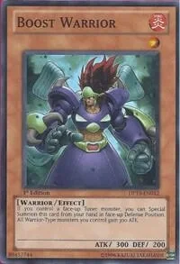 Boost Warrior 1st Edition DP10-EN012