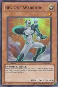 Big One Warrior 1st Edition DP10-EN015