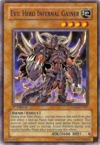 Evil Hero Infernal Gainer 1st Edition DP06-EN007