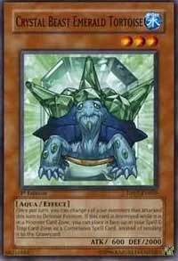 Crystal Beast Emerald Tortoise Unlimited DP07-EN003