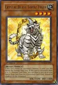 Crystal Beast Topaz Tiger Unlimited DP07-EN004