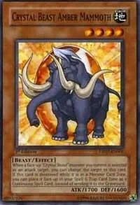 Crystal Beast Amber Mammoth Unlimited DP07-EN005