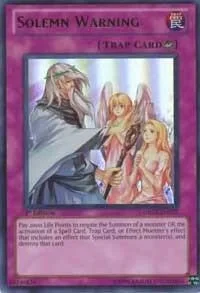 Solemn Warning 1st Edition DREV-EN077