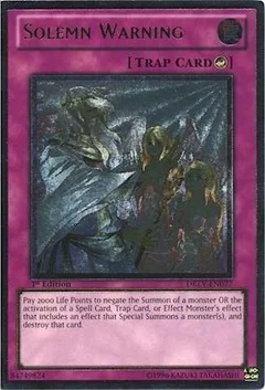 Solemn Warning (UTR) Unlimited DREV-EN077