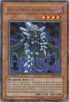 Destiny Hero - Diamond Dude 1st Edition EOJ-EN003