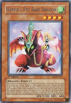 Harpie's Pet Baby Dragon 1st Edition EOJ-EN013