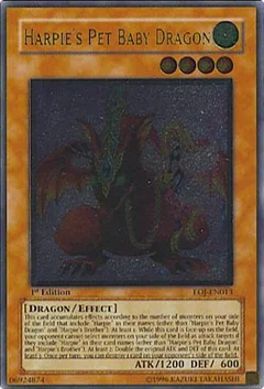 Harpie's Pet Baby Dragon (UTR) 1st Edition EOJ-EN013