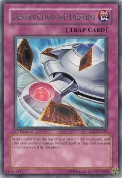 Destruction of Destiny 1st Edition EOJ-EN051
