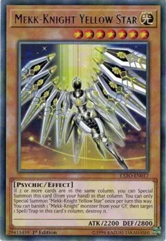Mekk-Knight Yellow Star Unlimited EXFO-EN017