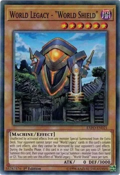 World Legacy - "World Shield" 1st Edition EXFO-EN021