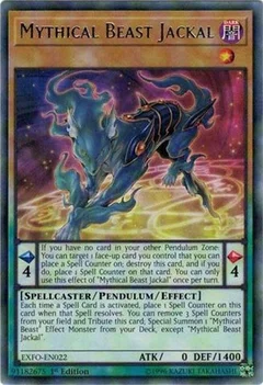 Mythical Beast Jackal 1st Edition EXFO-EN022