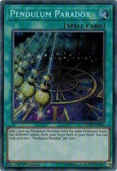 Pendulum Paradox 1st Edition EXFO-EN061