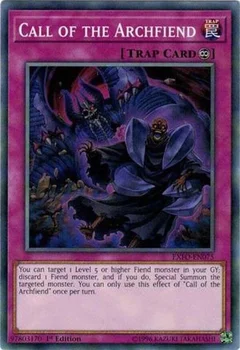 Call of the Archfiend Unlimited EXFO-EN075