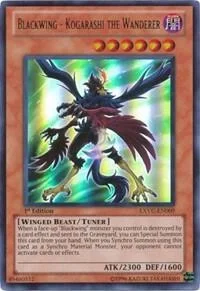 Blackwing - Kogarashi the Wanderer 1st Edition EXVC-EN009