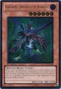Blackwing - Kogarashi the Wanderer (UTR) 1st Edition EXVC-EN009