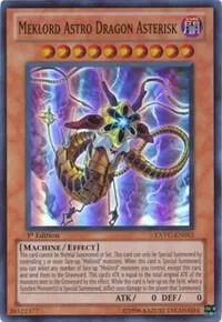Meklord Astro Dragon Asterisk 1st Edition EXVC-EN015