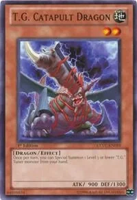 T.G. Catapult Dragon 1st Edition EXVC-EN019