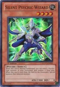 Silent Psychic Wizard 1st Edition EXVC-EN025