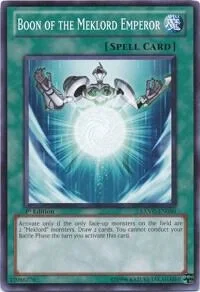Boon of the Meklord Emperor Unlimited EXVC-EN050