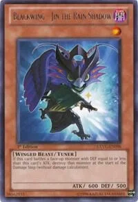 Blackwing - Jin the Rain Shadow 1st Edition EXVC-EN096