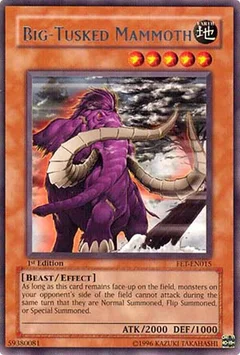 Big-Tusked Mammoth 1st Edition FET-EN015