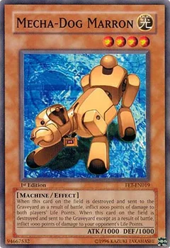 Mecha-Dog Marron 1st Edition FET-EN019