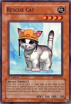 Rescue Cat 1st Edition FET-EN033